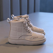 2023-as új lányok rövid csizmák egyszínű varrás oldalon cipzárral fiú csizmák Drop Shipping gyerekeknek Chelsea csizmák koreai stílusú sportcipők