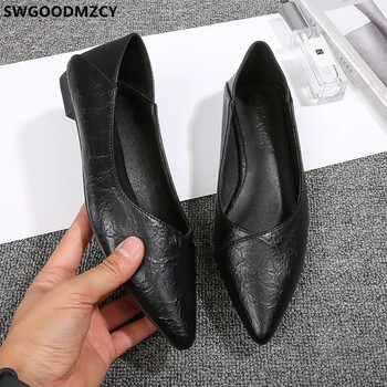 Flats παπούτσια Γυναικεία μόδα Μαύρα παπούτσια για βάρκα Γυναικεία παπούτσια Office 2023 Designer Slip on γυναικεία παπούτσια Zapatos De Mujer Chaussure Femme