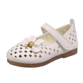 Βρεφικά κοριτσίστικα δερμάτινα παπούτσια Παιδικά περιστασιακά φλατ κοψίματα με χαριτωμένα κινούμενα σχέδια, παιδικά παπούτσια κουνελιού Άνοιξη Καλοκαίρι Princess Toddlers Soft