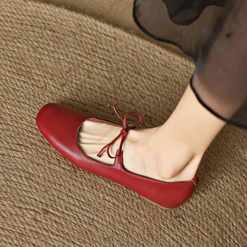 Jaunas Sieviešu, Plakanas, Šņorējamas Bowtie Mary Jane Shoes Square Toe Sliver Zempapēžu Kurpes Kāzu Meiteņu Princeses Ādas Kurpes 1411N