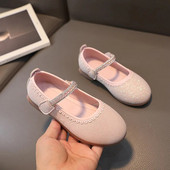 2023. gada jaunas vienkāršas meitenes, Mērija Džeinsa ballīšu kāzu šoviem Rhinestones, mīļi bērni, modes ādas apavi, platforma Princeses dzīvoklis