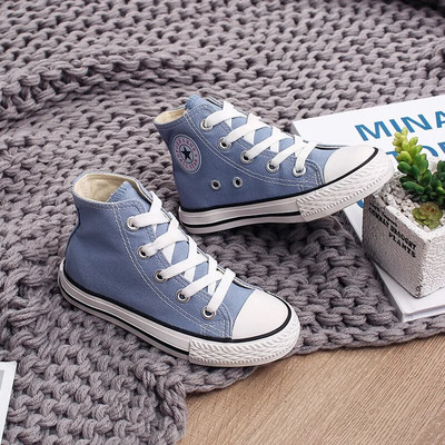 Παιδικά Παπούτσια Άνοιξη Φθινόπωρο Παιδικά Παπούτσια Καμβά Κοριτσίστικα Παπούτσια Αγόρια Καμβά Παπούτσια Υψηλής Ποιότητας Αντιολισθητικά Άνετα Μαλακά Παπούτσια
