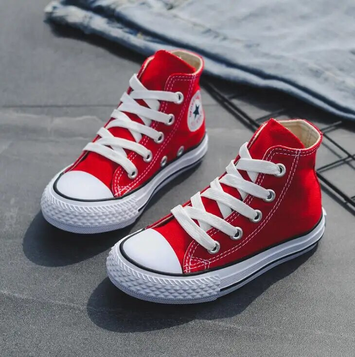 Παιδικά Παπούτσια Άνοιξη Φθινόπωρο Παιδικά Παπούτσια Καμβά Κοριτσίστικα Παπούτσια Αγόρια Καμβά Παπούτσια Υψηλής Ποιότητας Αντιολισθητικά Άνετα Μαλακά Παπούτσια