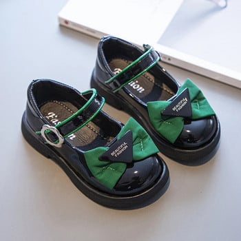 Δερμάτινα παπούτσια για κορίτσια Mary Janes Children\'s School Casual Παπούτσια Παιδικά πάρτι Νυφικά Παπούτσια Κλασικά με φιόγκο 2023 Άνοιξη Νέο