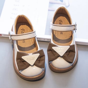 Δερμάτινα παπούτσια για κορίτσια Mary Janes Children\'s School Casual Παπούτσια Παιδικά πάρτι Νυφικά Παπούτσια Κλασικά με φιόγκο 2023 Άνοιξη Νέο