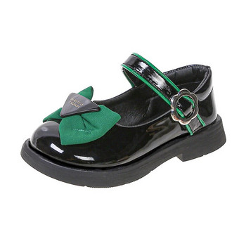 Δερμάτινα παπούτσια για κορίτσια Mary Janes Children\'s School Casual Παπούτσια Παιδικά πάρτι Νυφικά Παπούτσια Κλασικά με φιόγκο 2023 Άνοιξη Νέο