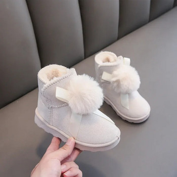 Взуття Дитяче Зимаkid Snow Boot Winter Girl Boot Boy Plush Cotton Shoe Cute Baby Warm Baby Shoe Shoe for Girl Kid Bota Para Niña