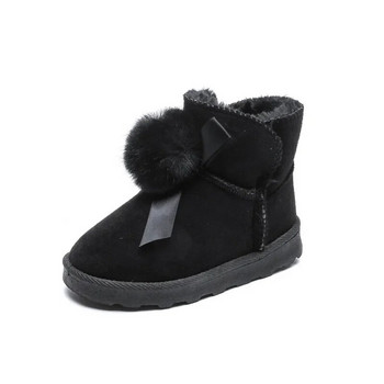Взуття Дитяче Зимаkid Snow Boot Winter Girl Boot Boy βελούδινο βαμβακερό παπούτσι Cute baby ζεστό παπούτσι για κορίτσι Kid Bota Para Niña