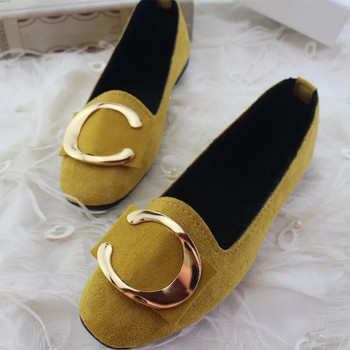 2023 Νέα γυναικεία μπαλέτα ρηχά παπούτσια Γυναικεία loafers Άνοιξη καλοκαιρινά παπούτσια Γλυκά casual γυναικεία Flat Plus μέγεθος 43