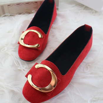 2023 Νέα γυναικεία μπαλέτα ρηχά παπούτσια Γυναικεία loafers Άνοιξη καλοκαιρινά παπούτσια Γλυκά casual γυναικεία Flat Plus μέγεθος 43