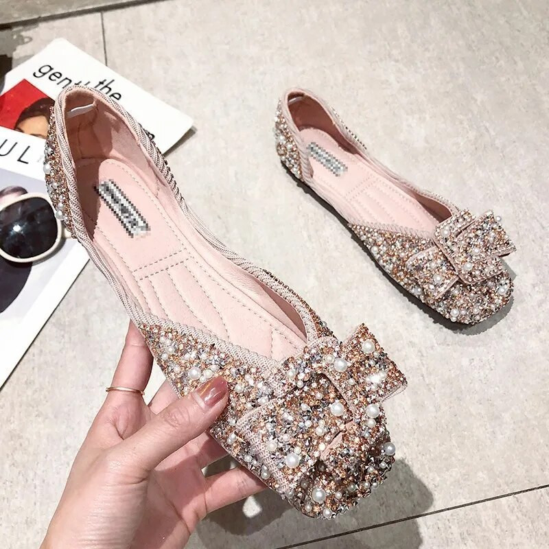 2023. aasta kevadsuvi Pakkumisel on uus mood, pandlaga, lamedad herned kingad Mugavad disainerikingad Naiste kingad