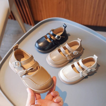 Παιδικά Μόδα Κορίτσια Shallow Loafers 2023 Νέα απλά αντιολισθητικά παπούτσια Princess Drop Shipping Casual Παιδικά παπούτσια Μαύρα σχολικά παπούτσια