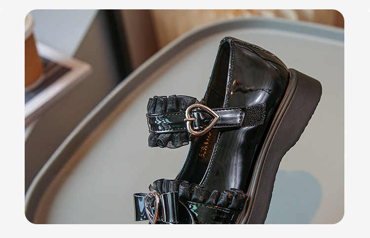 Dječja moda Kožne cipele za djevojčice Lolita stil