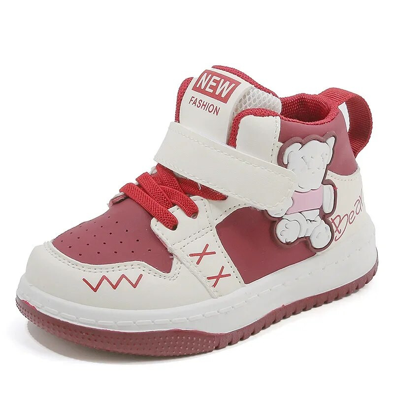 Bērnu sporta apavi zēniem Ikdienas kedas Pavasaris Rudens Jaunas Augstas, Neslīdošas meiteņu galda apavi Bērnu apavi ar mīkstu zoli