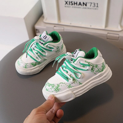 Bērnu sporta apavi zīdaiņu mīksto zoli mazuļu apavi rudens meitenēm, mazuļu elpojoši tīkliņi kedas Modes bērnu apavi zēniem 2023