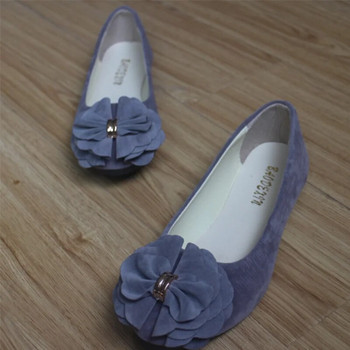 Γυναικείες μπαλαρίνες 2023 Άνοιξη Φθινόπωρο Γυναικεία Μόδα Μπαλαρίνα Flat παπούτσια Γυναικεία Γλυκά λουλούδια Παπούτσια Sapatos Feminino