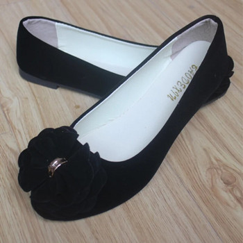 Дамски балетни обувки 2023 Пролет Есен Дамски модни балерини плоски обувки Дамски обувки със сладки цветя Sapatos Feminino