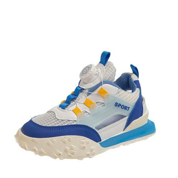 2023 Παιδικά παπούτσια με κουμπιά Πανί Παπούτσια για τρέξιμο για αγόρια Παπούτσια για κορίτσια Μαλακή σόλα Παιδικά παπούτσια
