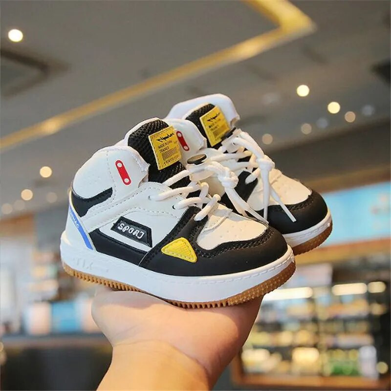 Modne šljokice Dječje cipele Kožne tenisice za djevojčice Proljeće 2022. Nova ležerna dječja obuća za malu djecu Dječaci Tenisice Mekani potplat