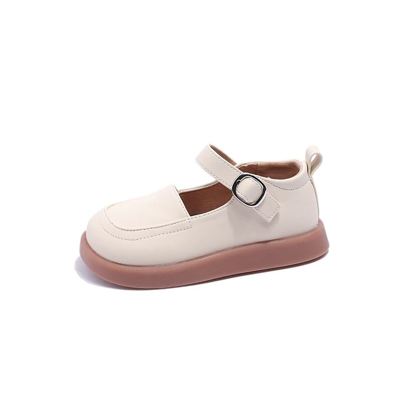 Dječje cipele 2023. Jednostavne neukrasne ležerne cipele za djevojčice Cipele za malu djecu Proljetne nove mekane prozračne jednostavne neklizajuće ravne cipele PU