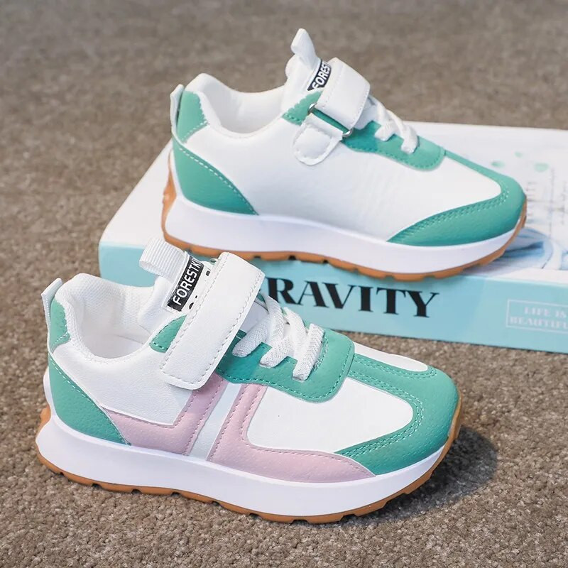 Dječje tenisice Dječje ležerne cipele Sportske antilop udobne tri boje Četiri godišnja doba Tenisice za trčanje Dječaci Djevojčice