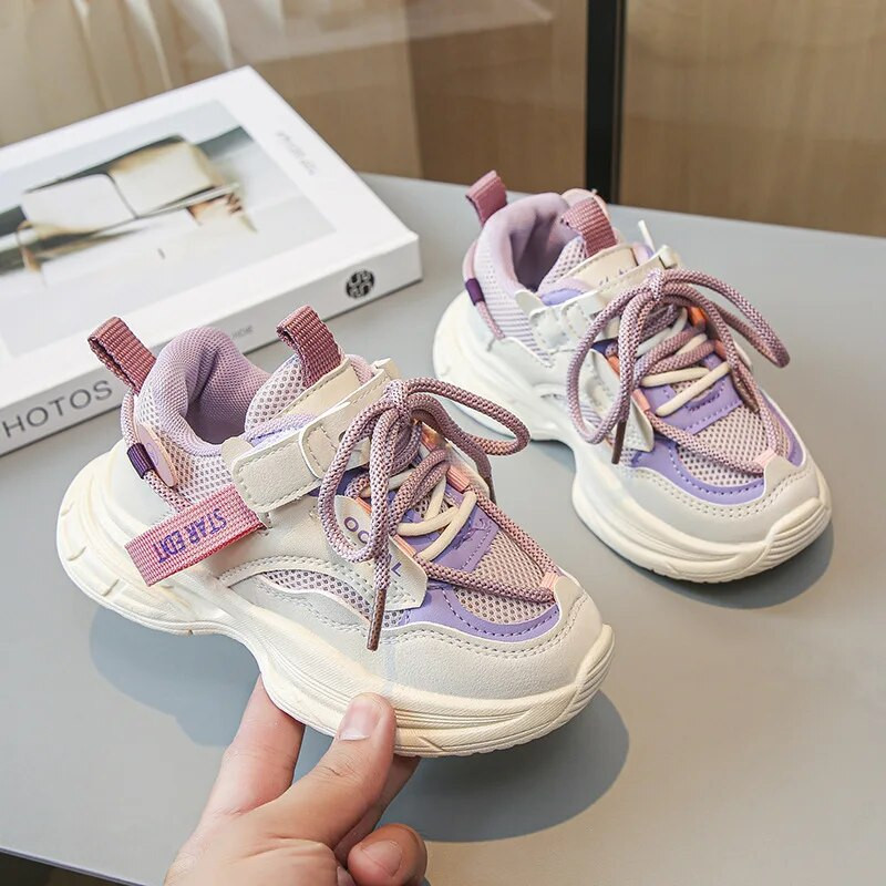 Bērnu sporta apavi Stilīgi meiteņu apavi, viegli, elpojoši, skaisti bērnu apavi zēniem, ikdienas kedas zēniem Tenis De Mujer