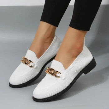 2023 Дамски модни балетни обувки Работни обувки Дамски мрежести мокасини Дишащи женски обувки тип лодка Ежедневни спортни маратонки
