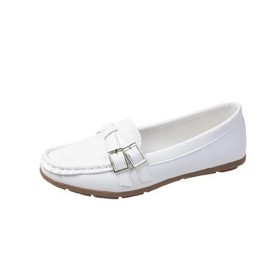 Sieviešu Oksfordas apavi ar dubultu sprādžu slīdēšanu plakaniem apaviem Sieviešu plakaniem melniem apaviem Šūšanas laivu apavi Ikdienas zapatillas mujer 9891N