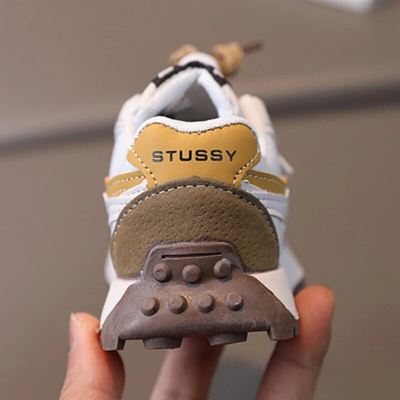 Gyerekcipők Tavaszi és Őszi új gyerek sportcipők Babacipők Fiú futócipők Lányok alkalmi cipők