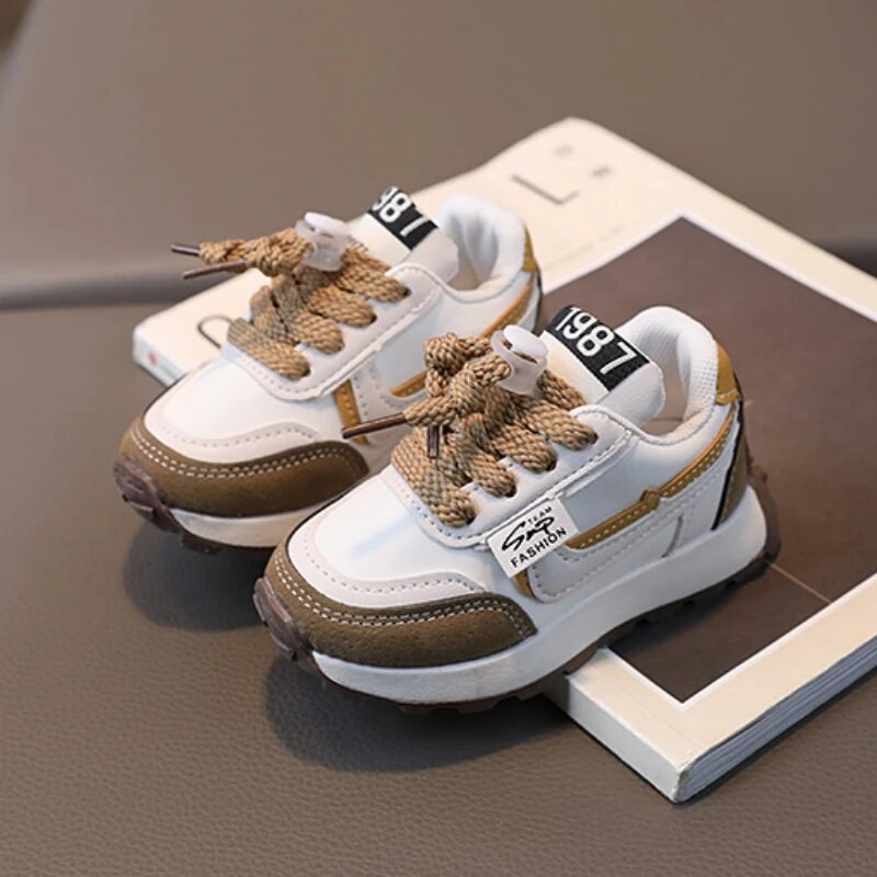 Gyerekcipők Tavaszi és Őszi új gyerek sportcipők Babacipők Fiú futócipők Lányok alkalmi cipők