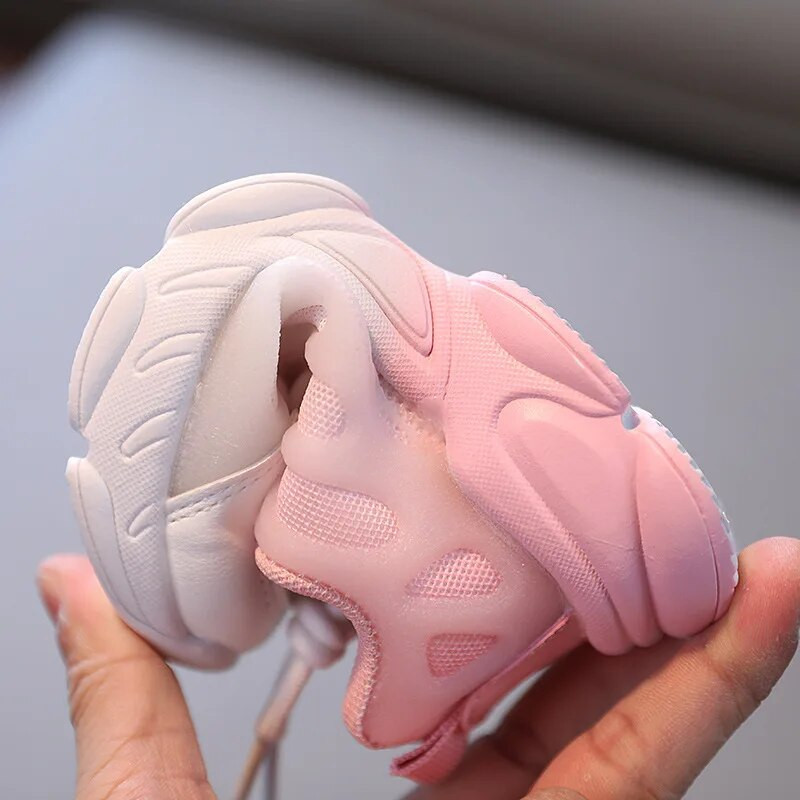 Dječja sportska obuća Dječje tenisice Mala djeca Dječaci Djevojčice Ležerna obuća Zračna mrežica Prozračne modne školske tenisice za trčanje Nove meke