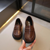 Proljeće 2023. Nove mokasinke za djevojčice Slatke dječje modne kožne cipele za dječake s okruglim vrhovima za dječake, dječje školske cipele, otkupna isporuka