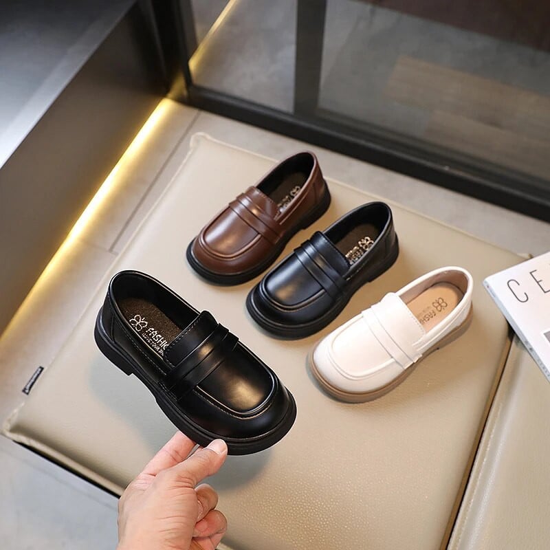 Proljeće 2023. Nove mokasinke za djevojčice Slatke dječje modne kožne cipele za dječake s okruglim vrhovima za dječake, dječje školske cipele, otkupna isporuka