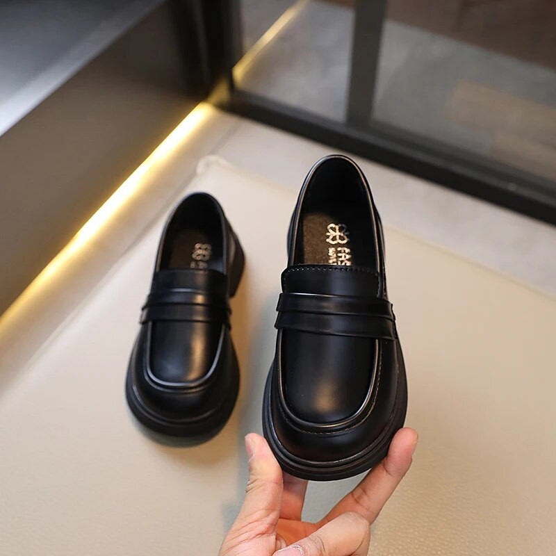 Proljeće 2023. Nove mokasinke za djevojčice Slatke dječje modne kožne cipele za dječake s okruglim vrhovima za dječake, dječje školske cipele, otkupna isporuka