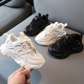 Dječje mrežaste prozračne tenisice Novo 2024. Proljeće Jesen Dječja dječja obuća s mekim dnom za slobodno vrijeme Školska sportska obuća za dječake Djevojčice