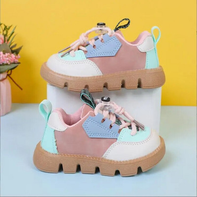 Dječje pu prozračne tenisice 2023. proljeće jesen nove bebe meke cipele za slobodno vrijeme školske sportske tenisice za dječake djevojčice 21-30