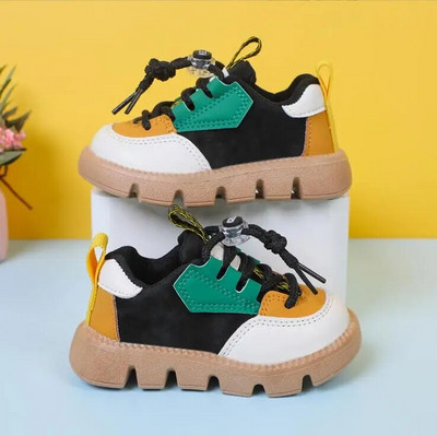 Dječje pu prozračne tenisice 2023. proljeće jesen nove bebe meke cipele za slobodno vrijeme školske sportske tenisice za dječake djevojčice 21-30