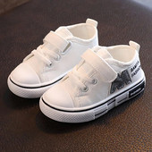 Kruleepo Dječje jednobojne cipele od platnene tkanine Bebe Djevojčice Djeca Dječaci Ulična obuća za slobodno vrijeme na otvorenom Sport Tenis Teretana Igre Schuhe