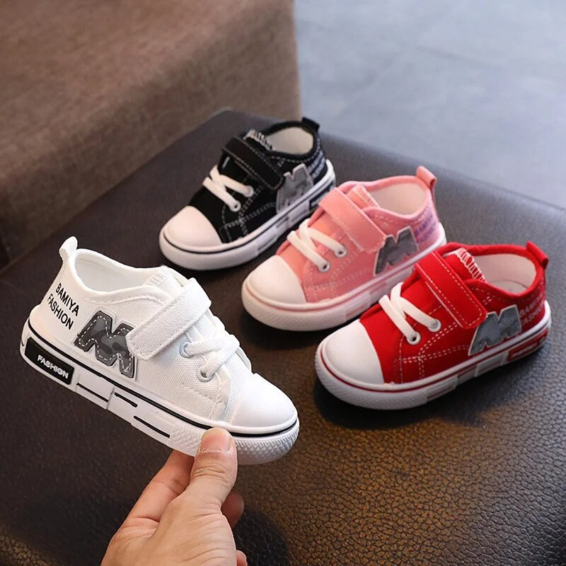 Kruleepo Dječje jednobojne cipele od platnene tkanine Bebe Djevojčice Djeca Dječaci Ulična obuća za slobodno vrijeme na otvorenom Sport Tenis Teretana Igre Schuhe