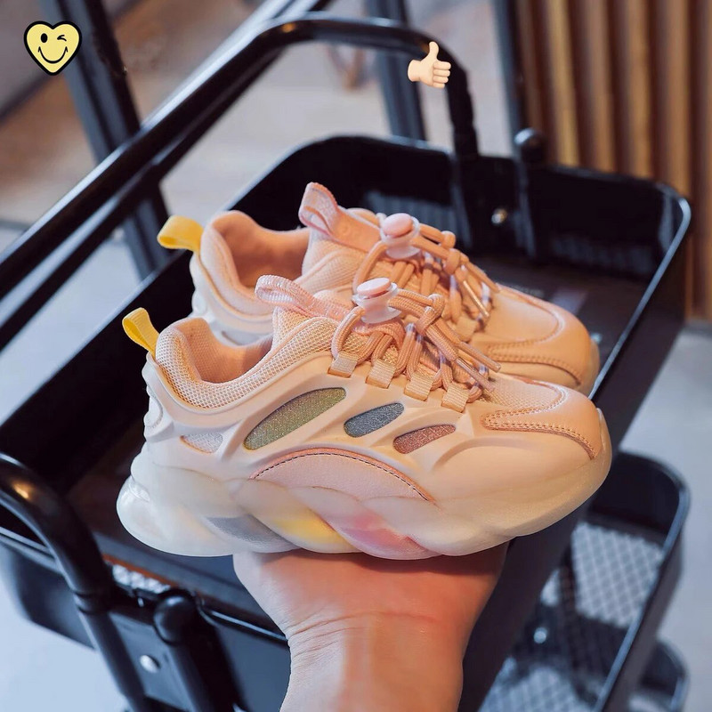 Nova modna dječja sportska obuća Air Mesh Prozračna Dječja ležerna tenisica za trčanje Dječja meka obuća za dječake Cipele za djevojčice