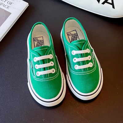 Jaunas 2024. gada bērnu kanvas apavi bērniem kedas Elpojoši ikdienas apavi Modes mazuļu apavi meitenēm, zēniem, 19-30 Niña