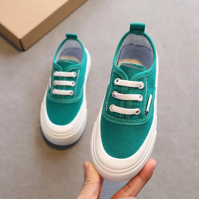 Dječje sportske platnene cipele Dječaci Ležerne cipele Djevojčice Mekani potplat Jednonoga platnene modne studentske jednostruke cipele Ravne cipele