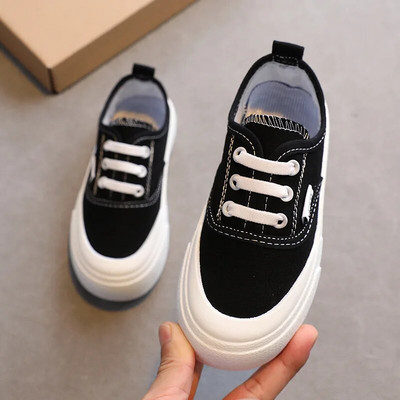 Dječje sportske platnene cipele Dječaci Ležerne cipele Djevojčice Mekani potplat Jednonoga platnene modne studentske jednostruke cipele Ravne cipele