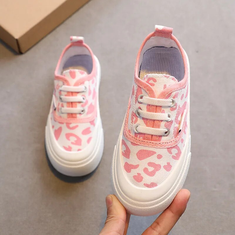 Dječje sportske platnene cipele Dječaci Ležerne cipele Djevojčice Mekani potplat Jednonoga platnene modne studentske jednostruke cipele Ravne cipele