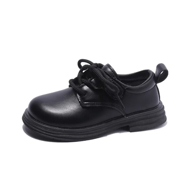 Dječje kožne cipele za dječake Djevojčice Unisex Dječje školske crne cipele na vezanje Meka moda 2023. Proljetne nove ležerne tenisice 26-36