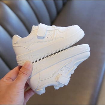 Νέα παιδικά καθημερινά παπούτσια Mesh Sneakers για αγόρια Αθλητικά αναπνεύσιμα αθλητικά παπούτσια τένις Βρεφικά κορίτσια για την άνοιξη μόδα Κέλυφος Λευκά παπούτσια για τρέξιμο