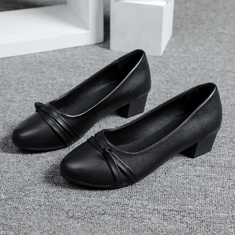 Naujo stiliaus Doudou batai su karvės sausgysle ir minkštu padu, plokščiapadžiai, smailūs darbo batai, patogūs minkštos odos batai moterims