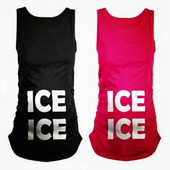 Majice bez rukava za trudnice s ICE printom za trudnice Odjeća za trudnice Smiješne majice Camiseta Maternidad Ženska majica s prslukom