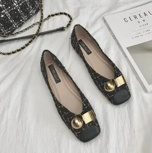 Cipele za uredske dame Proljeće/jesen Plitke metalne dekoracije Ravne cipele Ženske lagane ženske cipele Zapatos De Mujer Mokasine