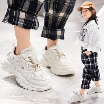 Бебешки обувки за момиче Ежедневни обувки Момчета Маратонки Бели черни маратонки Детски спортни обувки Малки бебета Тенис обувки Детски